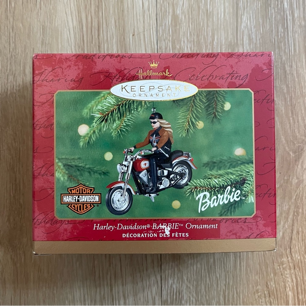 Hallmark Keepsake Harley Davidson Barbie